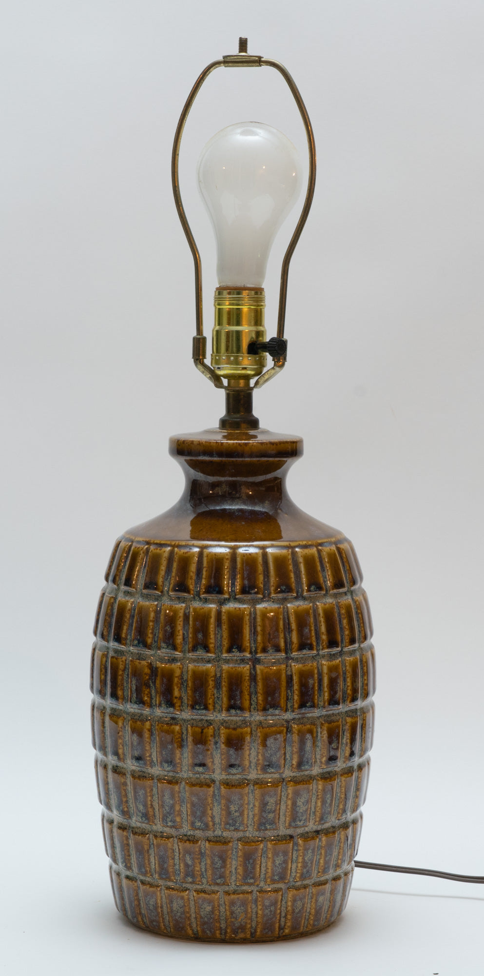 Mid Century Turtle Lamp