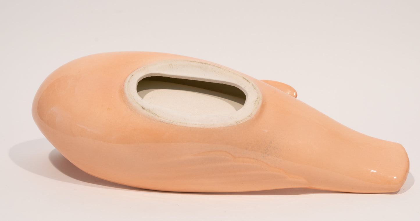 Coral Swan Catch-All Dish