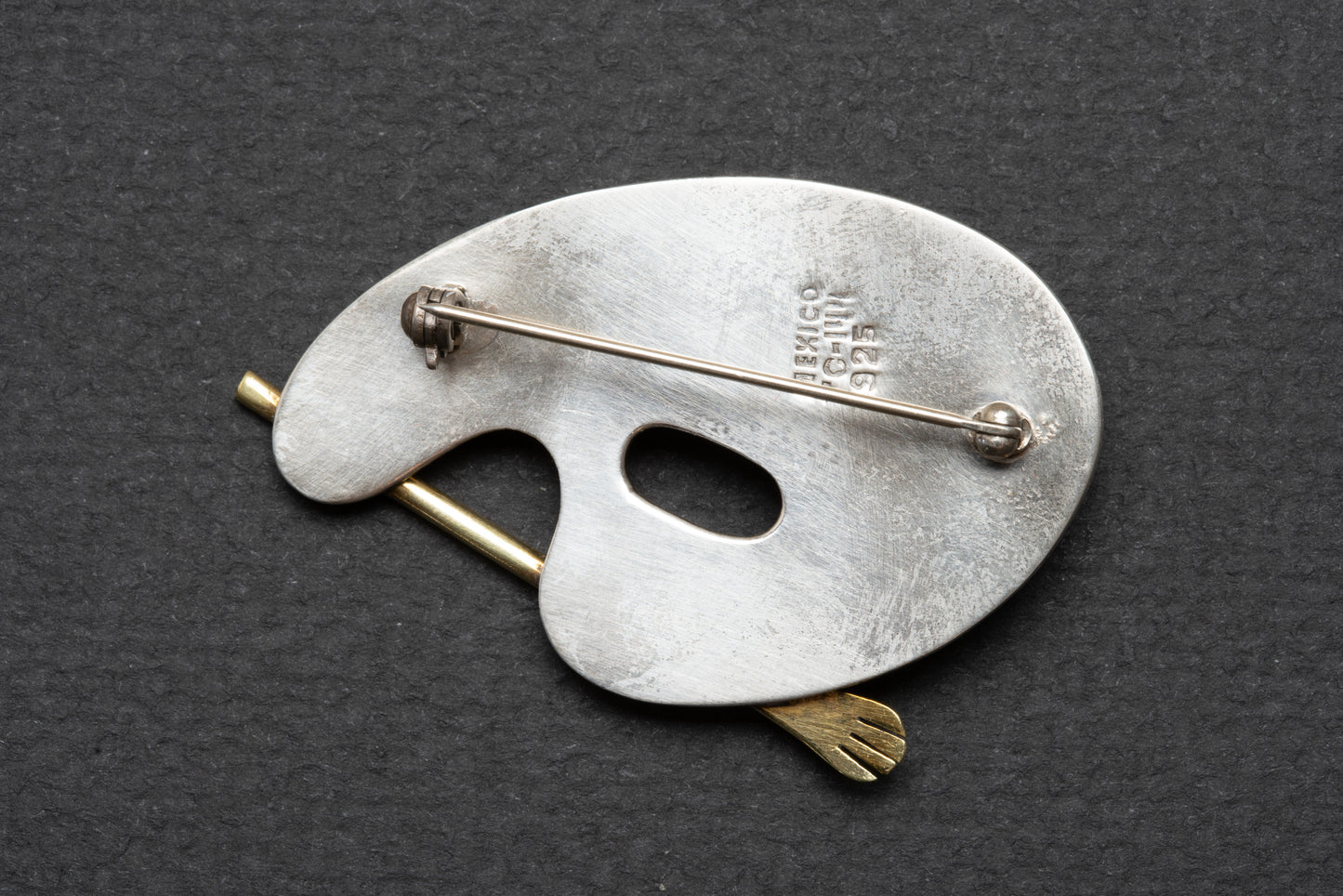 Paint Palette Brooch