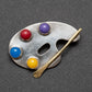 Paint Palette Brooch