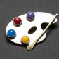 Paint Palette Brooch