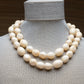 White Beaded Necklace