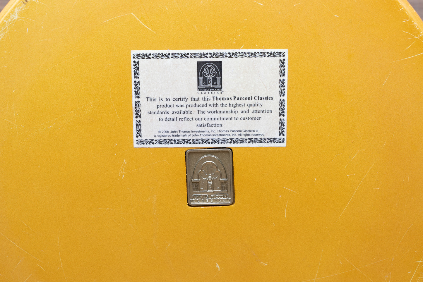 Thomas Pacconi Classics Vintage Jewelry Case