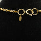 Chanel Gold plated Cross Necklace