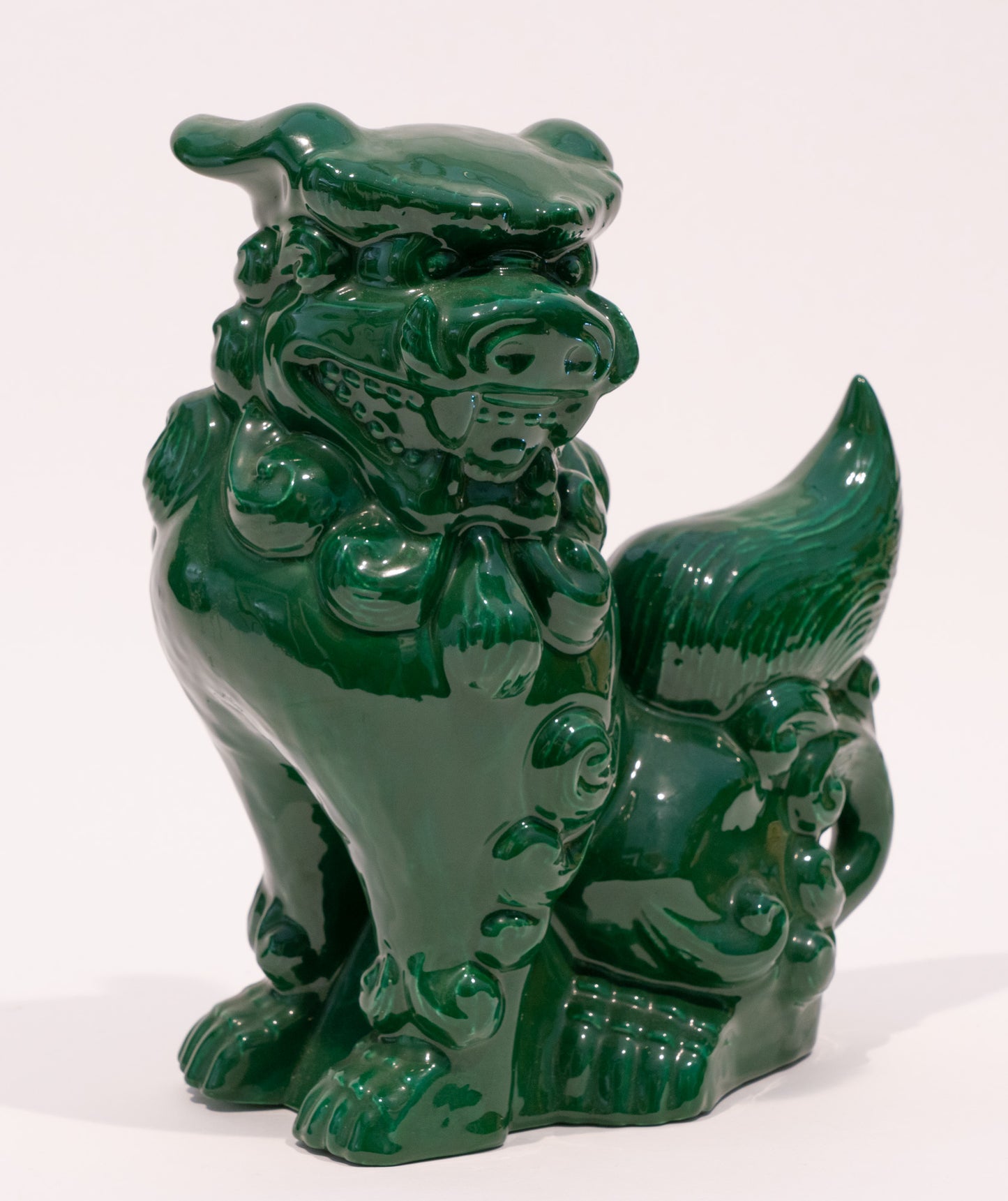 Jade Guardian Lion (Foo Dog) Bust
