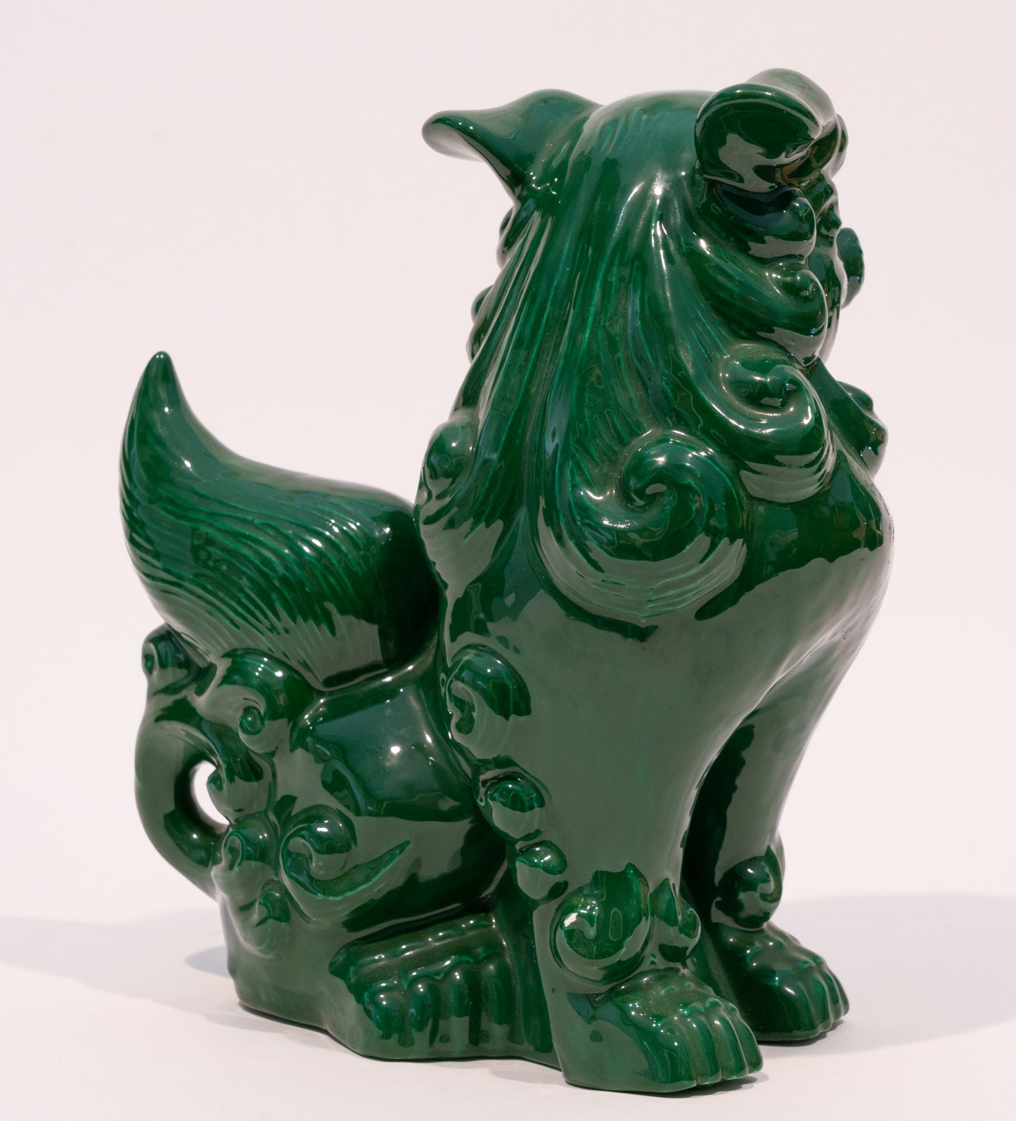 Jade Guardian Lion (Foo Dog) Bust